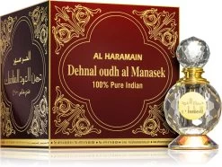 Al Haramain Dehnal Oudh Al Manasek -Parfum Luxe Soldes al haramain dehnal oudh al manasek huile parfumee mixte 1