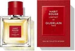 GUERLAIN Habit Rouge L'Instinct Intense 5 GUERLAIN Habit Rouge L'Instinct Intense -Parfum Luxe Soldes guerlain habit rouge linstinct intense eau de toilette pour homme 1